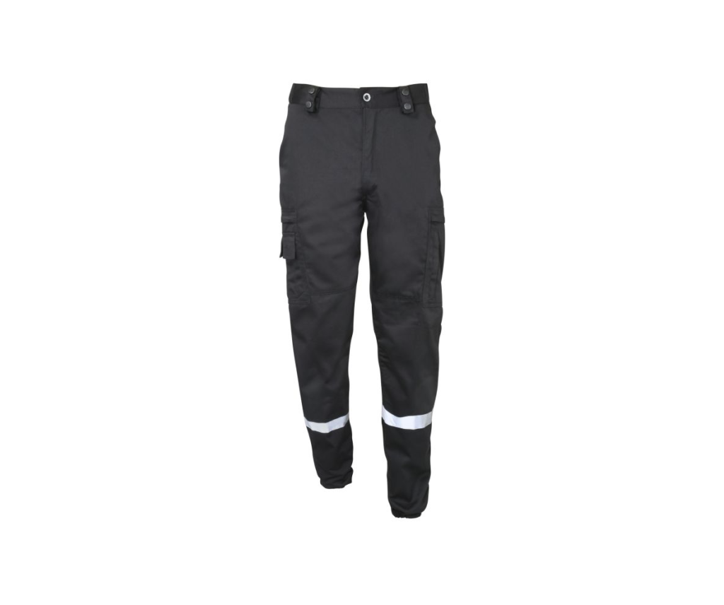 espace professionnel securite CITYGUARD Pantalon bande retro reflechissantes noir